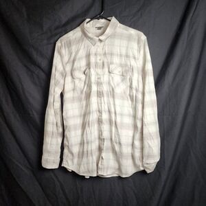 Eddie Bauer Long Sleeve Button Up Shirt‎ Size XL